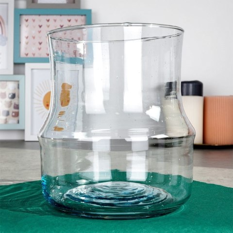 Wazon na kwiaty szklany ozdobny 17cm VILDE 569649