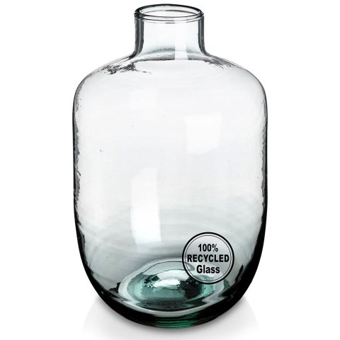 Wazon na kwiaty szklany ozdobny 19cm VILDE 569650