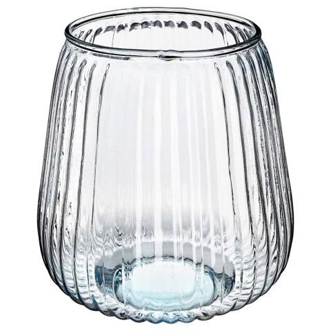 Wazon na kwiaty szklany ozdobny 19cm VILDE 569654