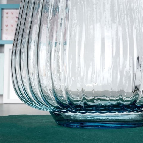 Wazon na kwiaty szklany ozdobny 19cm VILDE 569654