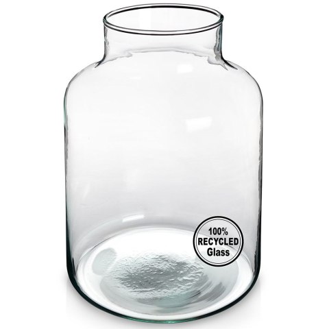 Wazon na kwiaty szklany ozdobny 20cm VILDE 569639