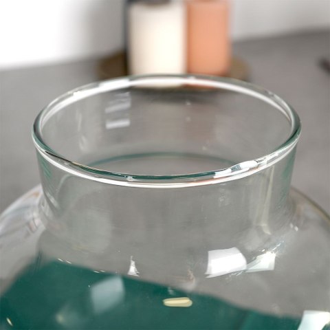 Wazon na kwiaty szklany ozdobny 20cm VILDE 569639