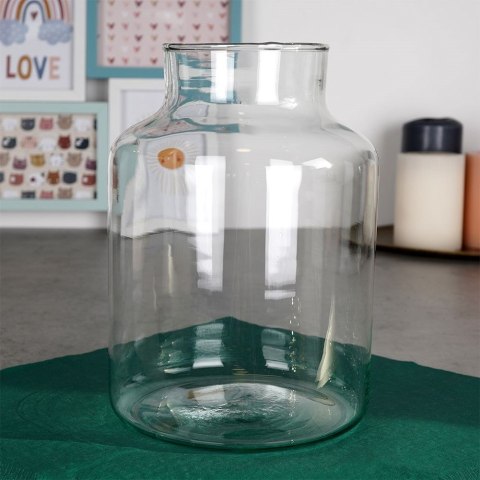 Wazon na kwiaty szklany ozdobny 20cm VILDE 569639