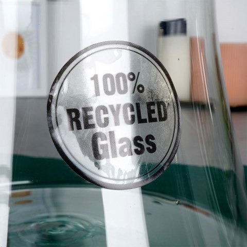 Wazon na kwiaty szklany ozdobny 20cm VILDE 569640