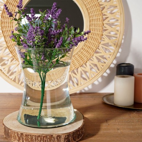 Wazon na kwiaty szklany ozdobny 20cm VILDE 569640