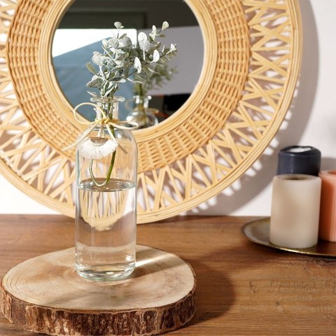 Wazon na kwiaty szklany ozdobny 20cm VILDE 569643