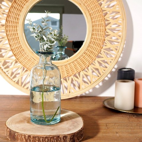 Wazon na kwiaty szklany ozdobny 20cm VILDE 569645