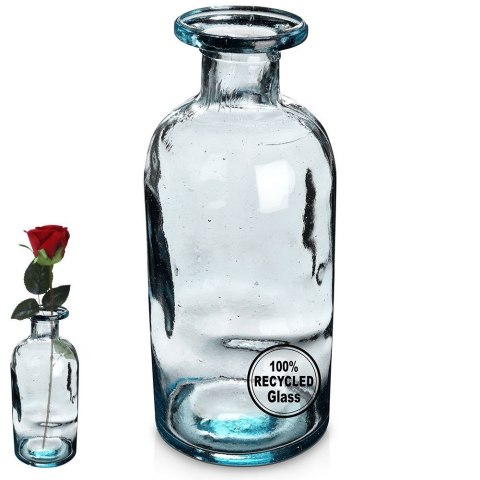 Wazon na kwiaty szklany ozdobny 20cm VILDE 569645