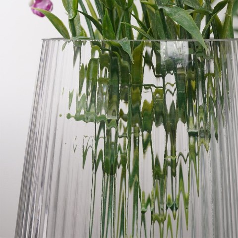 Wazon na kwiaty szklany ozdobny 21.5cm VILDE 569770