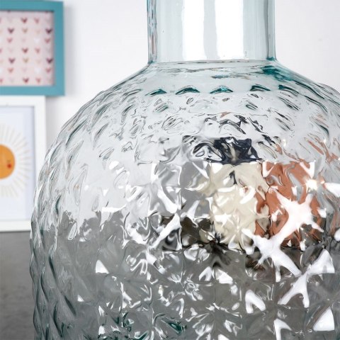 Wazon na kwiaty szklany ozdobny 23cm VILDE 569653
