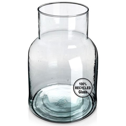 Wazon na kwiaty szklany ozdobny 25cm VILDE 569647