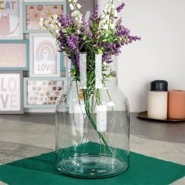 Wazon na kwiaty szklany ozdobny 25cm VILDE 569647