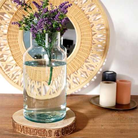 Wazon na kwiaty szklany ozdobny 28.5cm VILDE 569648