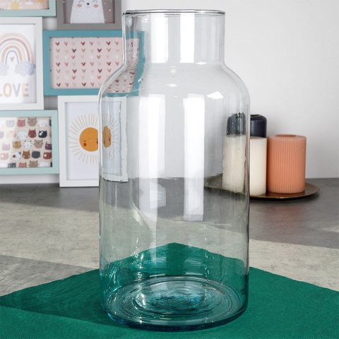 Wazon na kwiaty szklany ozdobny 28.5cm VILDE 569648