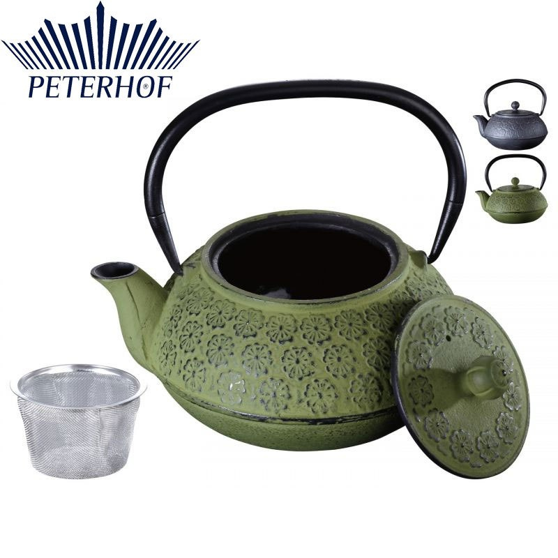 CZAJNICZEK ŻELIWNY ZAPARZACZ 0.9L PETERHOF PH-15624 CZAJNICZEK ŻELIWNY ZAPARZACZ 0.9L PETERHOF PH-15624