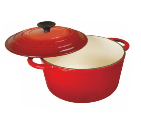 GARNEK ŻELIWNY EMALIOWANY KiNGHOFF 2.4L KH-2263 GARNEK ŻELIWNY EMALIOWANY KiNGHOFF 2.4L KH-2263