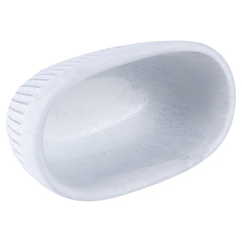 Doniczka ceramiczna donica biała 20x11cm VILDE 569914