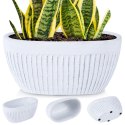 Doniczka ceramiczna donica biała 20x11cm VILDE 569914
