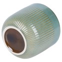 Doniczka porcelanowa donica zielona 11cm VILDE 569916
