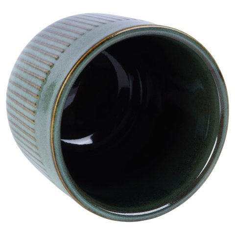 Doniczka porcelanowa donica zielona 14cm VILDE 569917