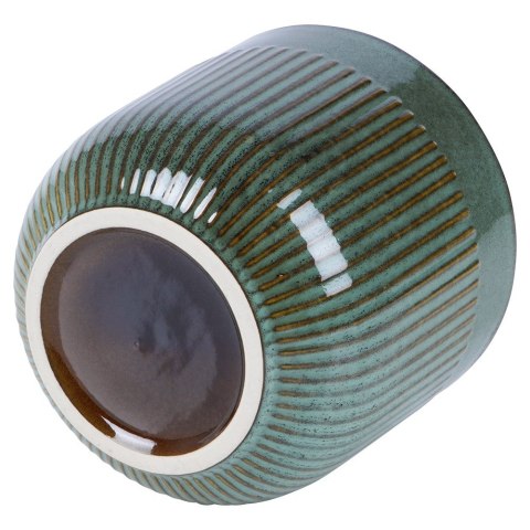 Doniczka porcelanowa donica zielona 14cm VILDE 569917