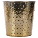 Osłona na doniczkę doniczki osłonka metalowa złota 16.5x17cm VILDE 569797