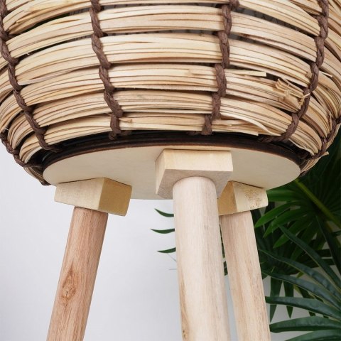 Osłona na doniczkę doniczki osłonka na nóżkach drewniana 21x28.5cm VILDE 339472-M