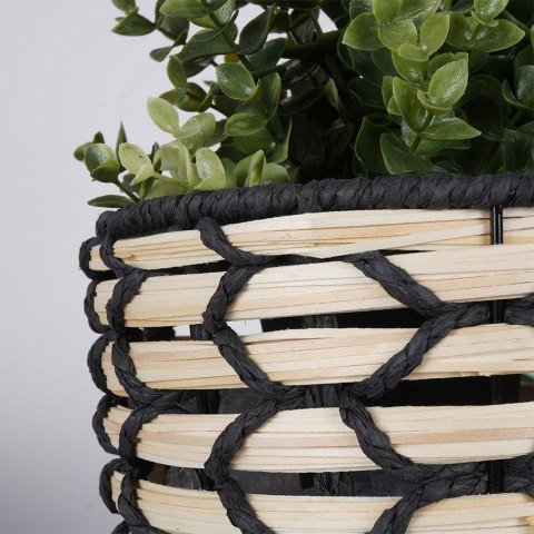 Osłona na doniczkę doniczki osłonka na nóżkach drewniana 21x28.5cm VILDE 339473-M