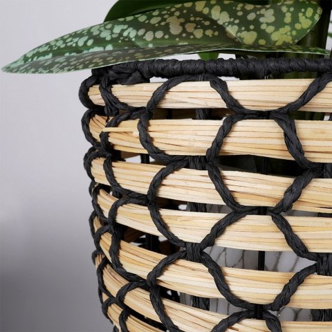 Osłona na doniczkę doniczki osłonka na nóżkach drewniana 26.5x36cm VILDE 339473-D