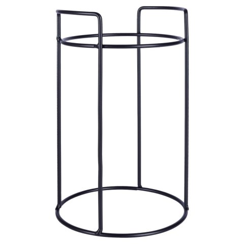 Osłona na doniczkę doniczki osłonka na stojaku metalowa złota 16x26cm VILDE 339474