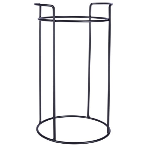 Osłona na doniczkę doniczki osłonka na stojaku metalowa złota 18x31cm VILDE 339475