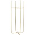 Osłona na doniczkę doniczki osłonka na stojaku metalowa złota 19.5x59cm VILDE 339470-D