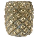 Osłona na doniczkę doniczki osłonka ozdobna złota ananas 28.5cm VILDE 339459