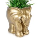 Osłona na doniczkę doniczki osłonka ozdobna złota słoń 26cm VILDE 339460