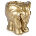 Osłona na doniczkę doniczki osłonka ozdobna złota słoń 26cm VILDE 339460