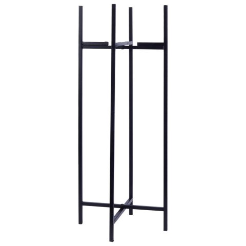 Osłona na doniczkę osłonka na stojaku metalowa złota ozdobna 30x88.5cm VILDE 339466