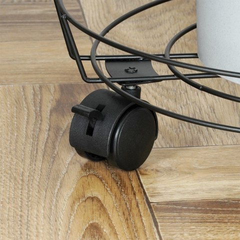 Podstawka pod doniczkę donicę okrągła na kółkach metalowa stojak 31.5 cm PROGARDEN 569970