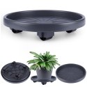 Podstawka stojak pod doniczkę donicę okrągła na kółkach podkładka 30 cm PROGARDEN 339484
