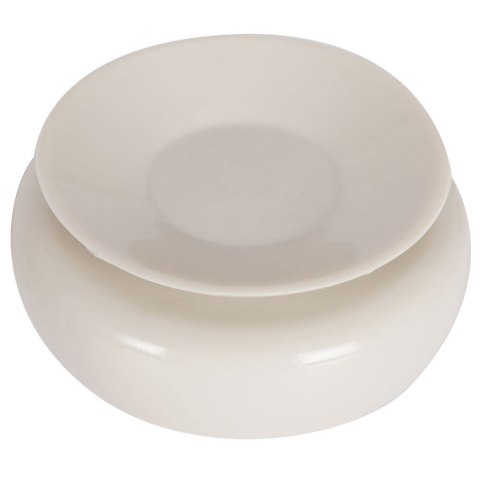 Zegar łazienkowy z przyssawką ścienny wodoodporny beżowy 7.5cm VILDE 569325-B