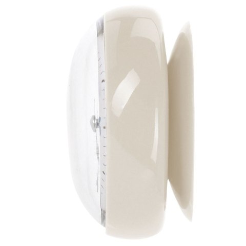 Zegar łazienkowy z przyssawką ścienny wodoodporny beżowy 7.5cm VILDE 569325-B