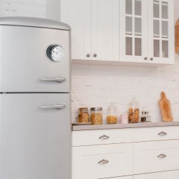 Zegar łazienkowy z przyssawką ścienny wodoodporny granatowy 7.5cm VILDE 569325-G