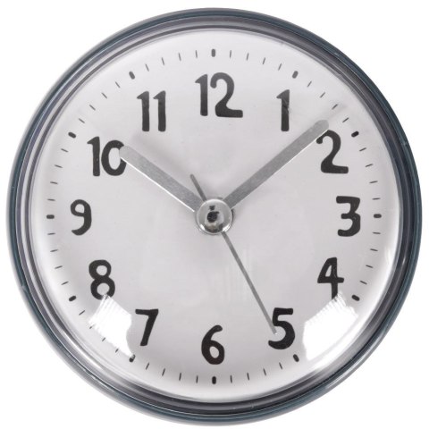 Zegar łazienkowy z przyssawką ścienny wodoodporny granatowy 7.5cm VILDE 569325-G