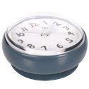 Zegar łazienkowy z przyssawką ścienny wodoodporny granatowy 7.5cm VILDE 569325-G