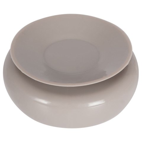 Zegar łazienkowy z przyssawką ścienny wodoodporny kremowy 7.5cm VILDE 569325-K