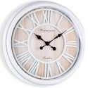 Zegar ścienny na ścianę biały 50cm VILDE 569605
