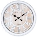 Zegar ścienny na ścianę biały 50cm VILDE 569605