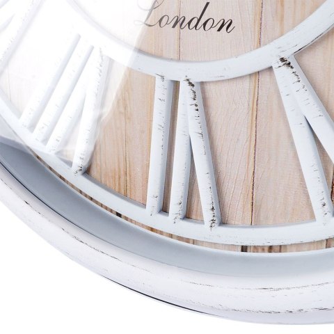 Zegar ścienny na ścianę biały 50cm VILDE 569605