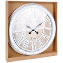 Zegar ścienny na ścianę biały 50cm VILDE 569605