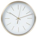 Zegar ścienny na ścianę biały złoty 25cm VILDE 569933-B