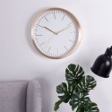 Zegar ścienny na ścianę biały złoty 30cm VILDE 569657-B